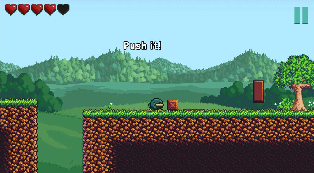 Moonveil Screenshot - Push puzzle