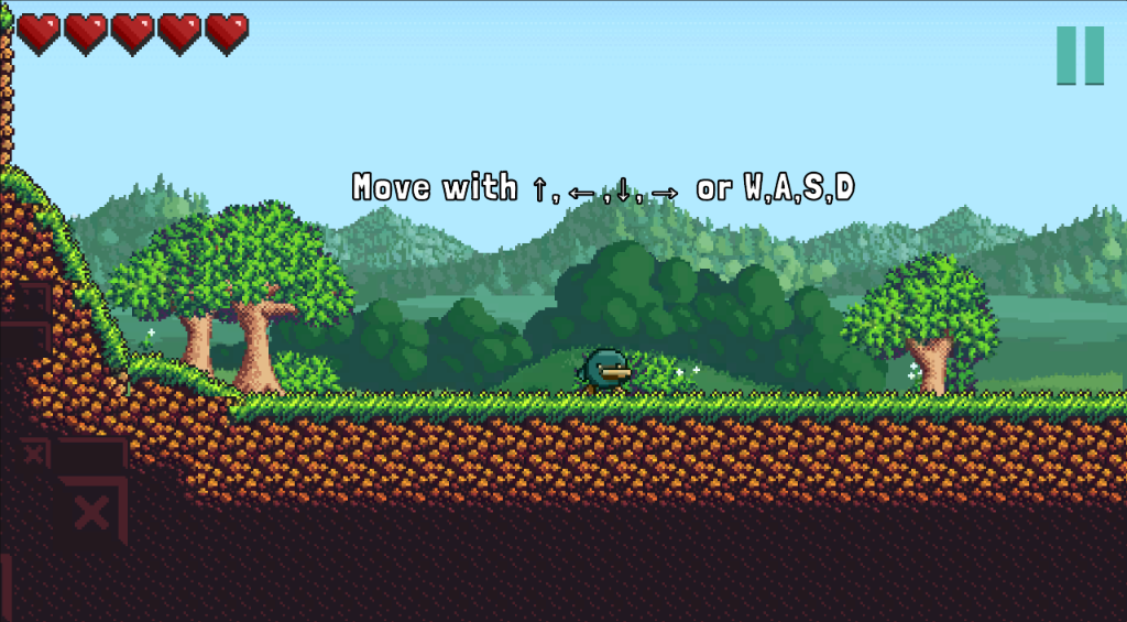 Moonveil Screenshot - Movement tutorial